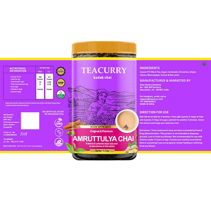 Teacurry Amruttulya Chai Powder