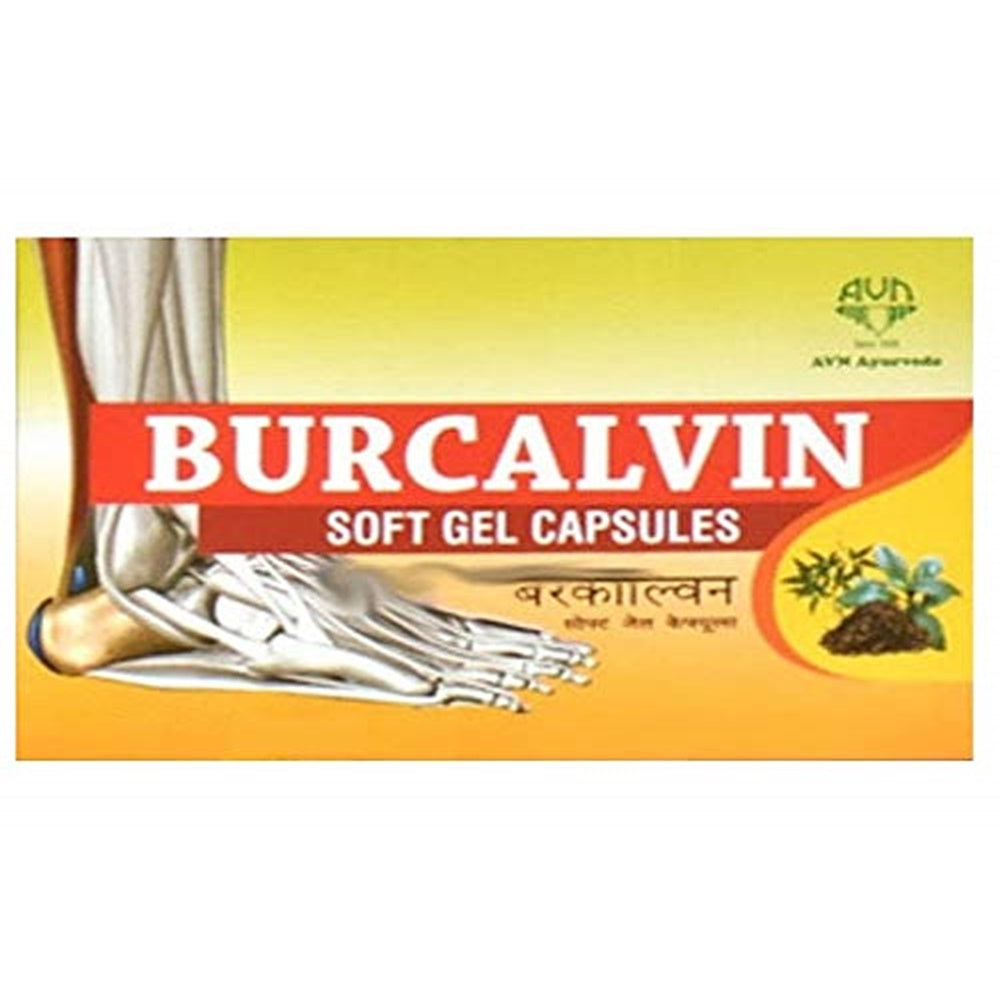 Avn Ayurveda Burcalvin Soft Gel Capsule