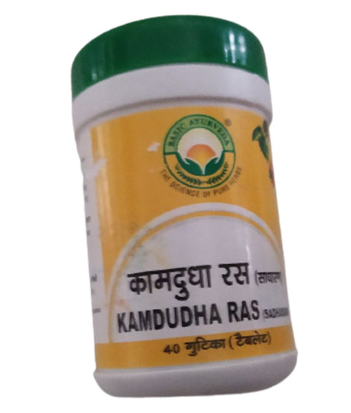 Basic Ayurveda Kamdudha Ras Tablet TrueCure