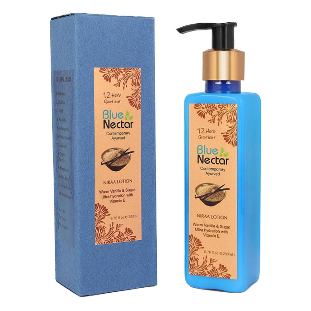 Blue Nectar Niraa Lotion Warm Vanilla & Sugar Ultra Hydration with Vitamin E