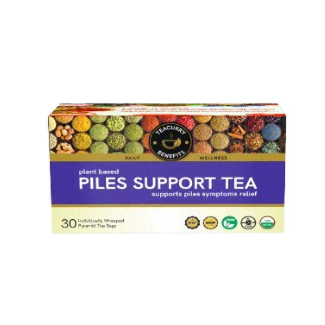 Teacurry Piles Support Tea Bags