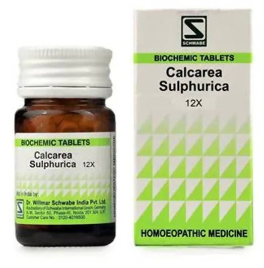 Dr. Willmar Schwabe India Calcarea Sulphurica Biochemic Tablets