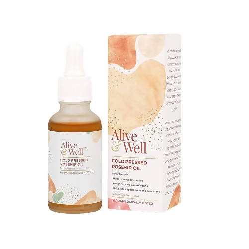 Alive & Well Cold Pressed Rosehip Face Oil TrueCureN