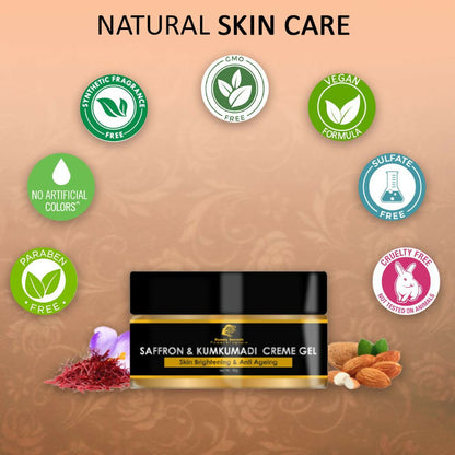 Beauty Secrets Saffron & Kumkumadi Face Cream Gel