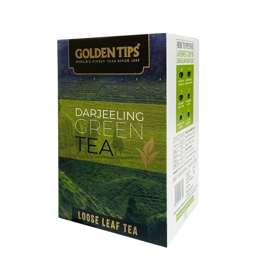 Golden Tips Darjeeling Green Tea Loose Leaf Tea TrueCure