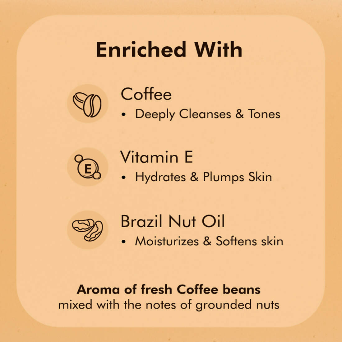 mCaffeine Naked & Raw Coffee Body Wash