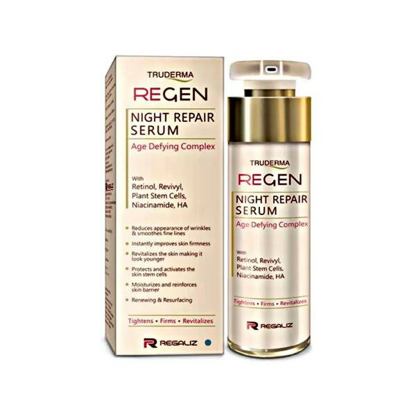 Truderma Regen Night Repair Serum For Skin Ageing TrueCure