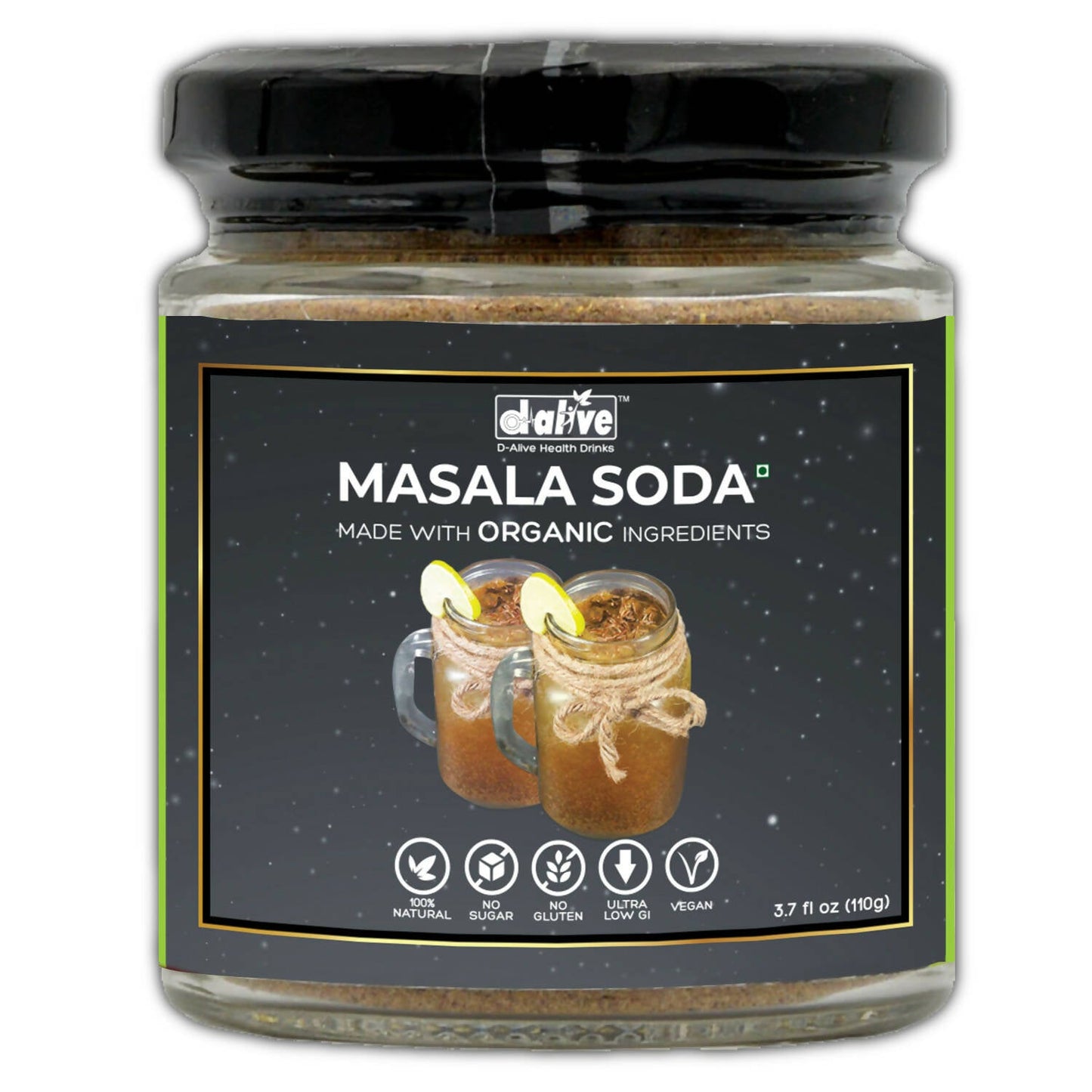 D-Alive Masala Soda Instant Drink Premix 