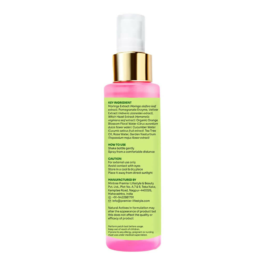 Vedic Valley Face Mist & Toner With Blue Light Filters Moringa & Vetiver