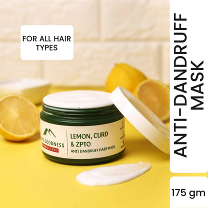 Alps Goodness Lemon, Curd & ZPTO Anti Dandruff Hair Mask