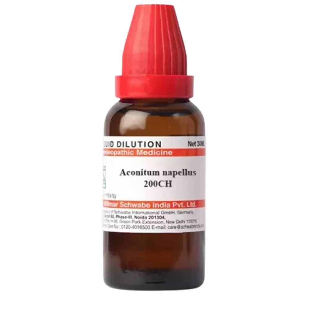 Dr. Willmar Schwabe India Aconitum Napellus Dilution