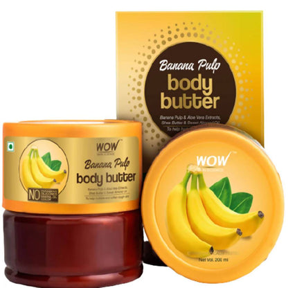 Wow Skin Science Banana Pulp Body Butter - Drmedicart