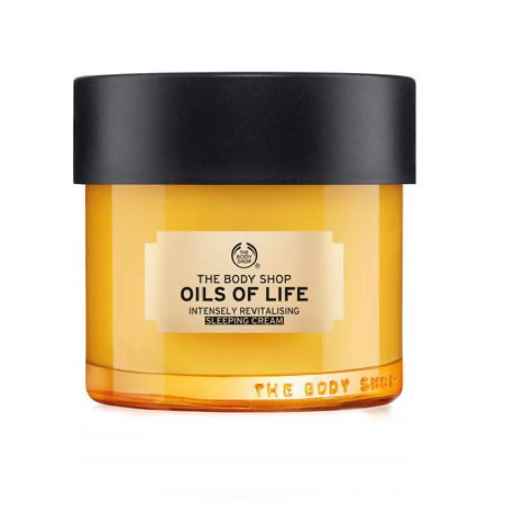 The Body Shop Oils Of Life Sleeping Cream TrueCure