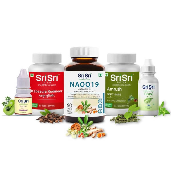 Sri Sri Tattva NAOQ19 Kit Immunity Build Up & Protection