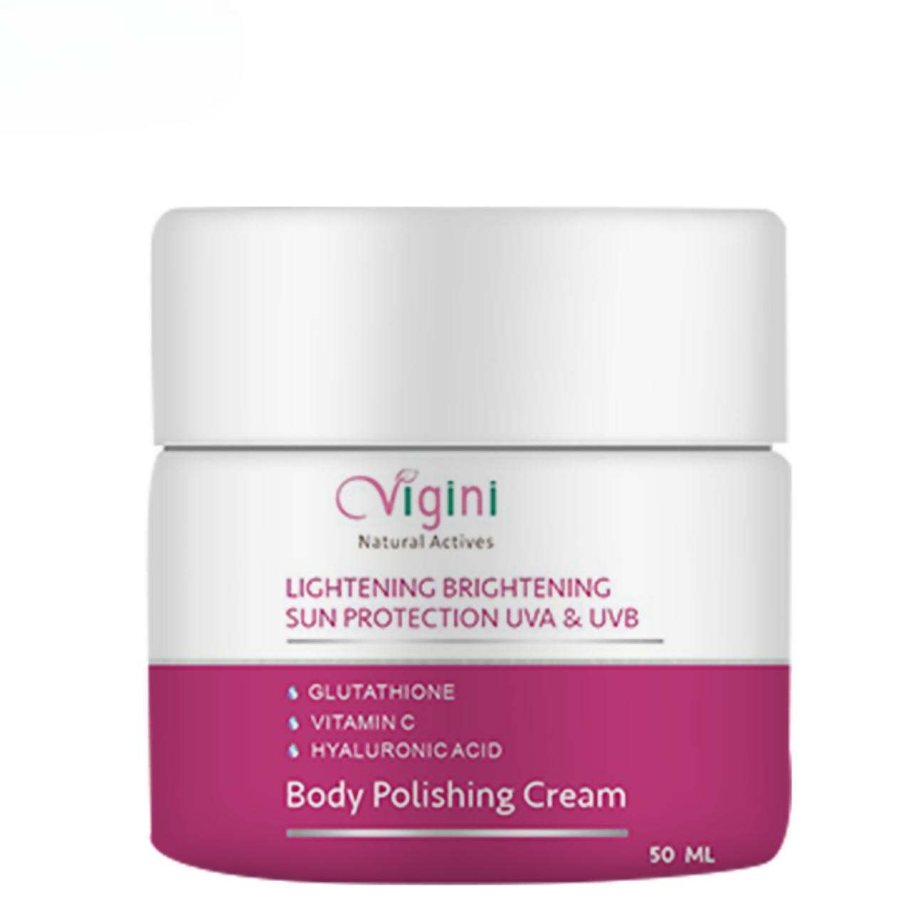 Vigini Skin Whitening Lightening Body Polishing Day Night Gel Cream 