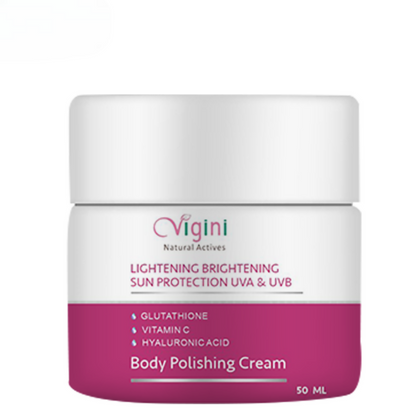 Vigini Skin Whitening Lightening Body Polishing Day Night Gel Cream 