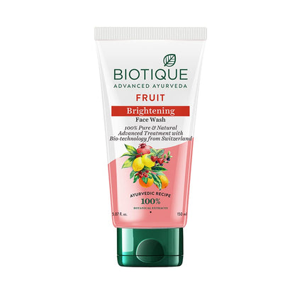 Biotique Advanced Ayurveda Fruit Brightening Face Wash TrueCure