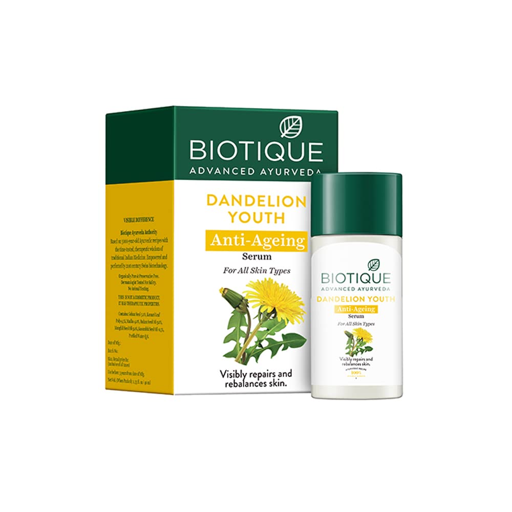 Biotique Dandelion Youth Anti-Ageing Serum