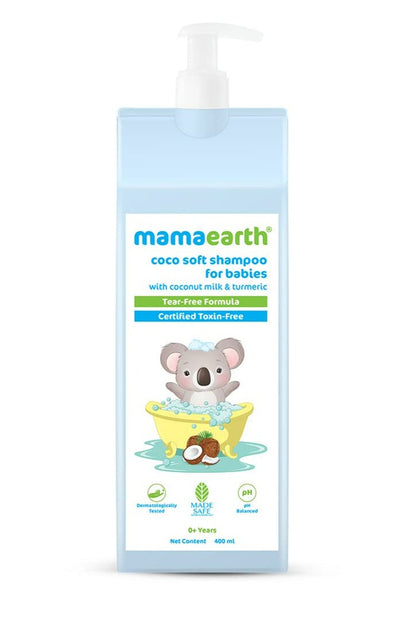 Mamaearth Coco Soft Shampoo with Coconut Milk & Turmeric for Babies