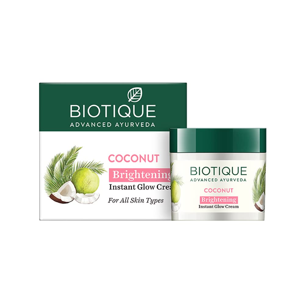 Biotique Advanced Ayurveda Bio Coconut Whitening & Brightening Cream TrueCure