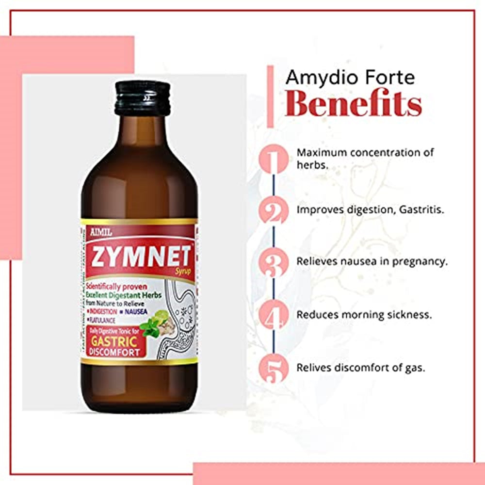 Aimil Ayurvedic Zymnet Plus Syrup