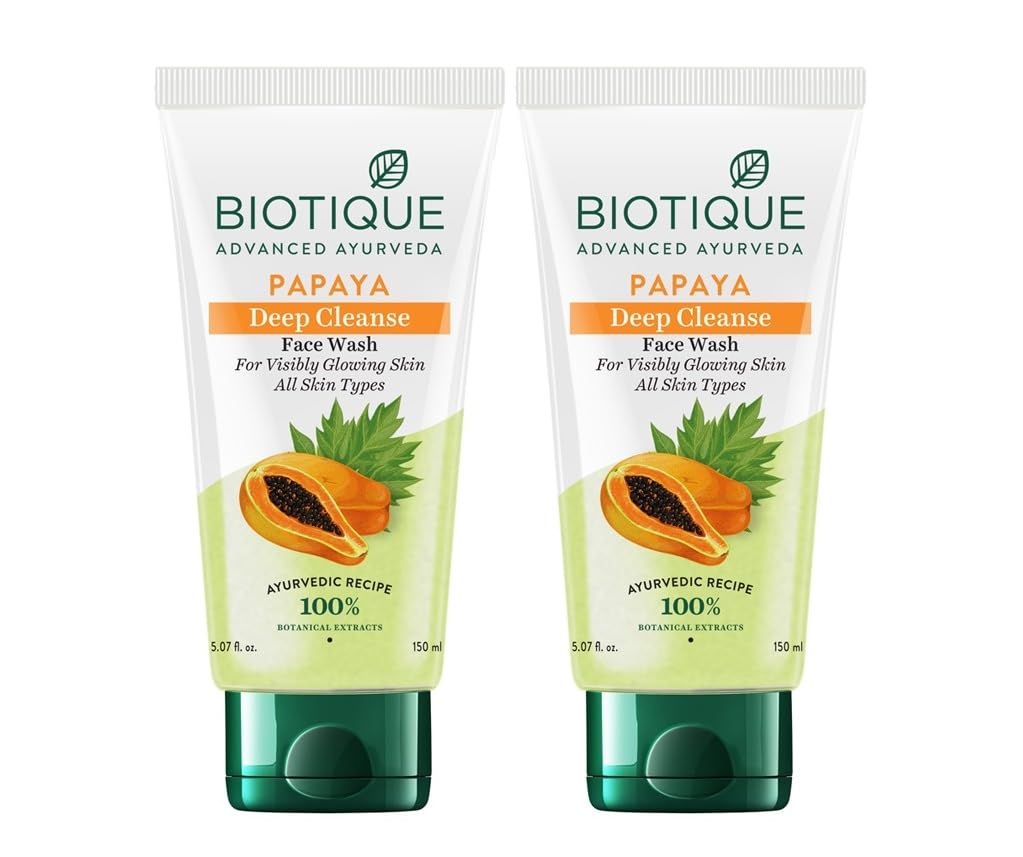 Biotique Bio Papaya Visibly Flawless Skin Face Wash TrueCure