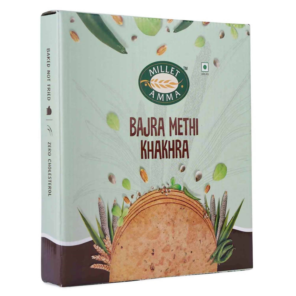 Millet Amma Bajra Methi Khakhra - Drmedicart