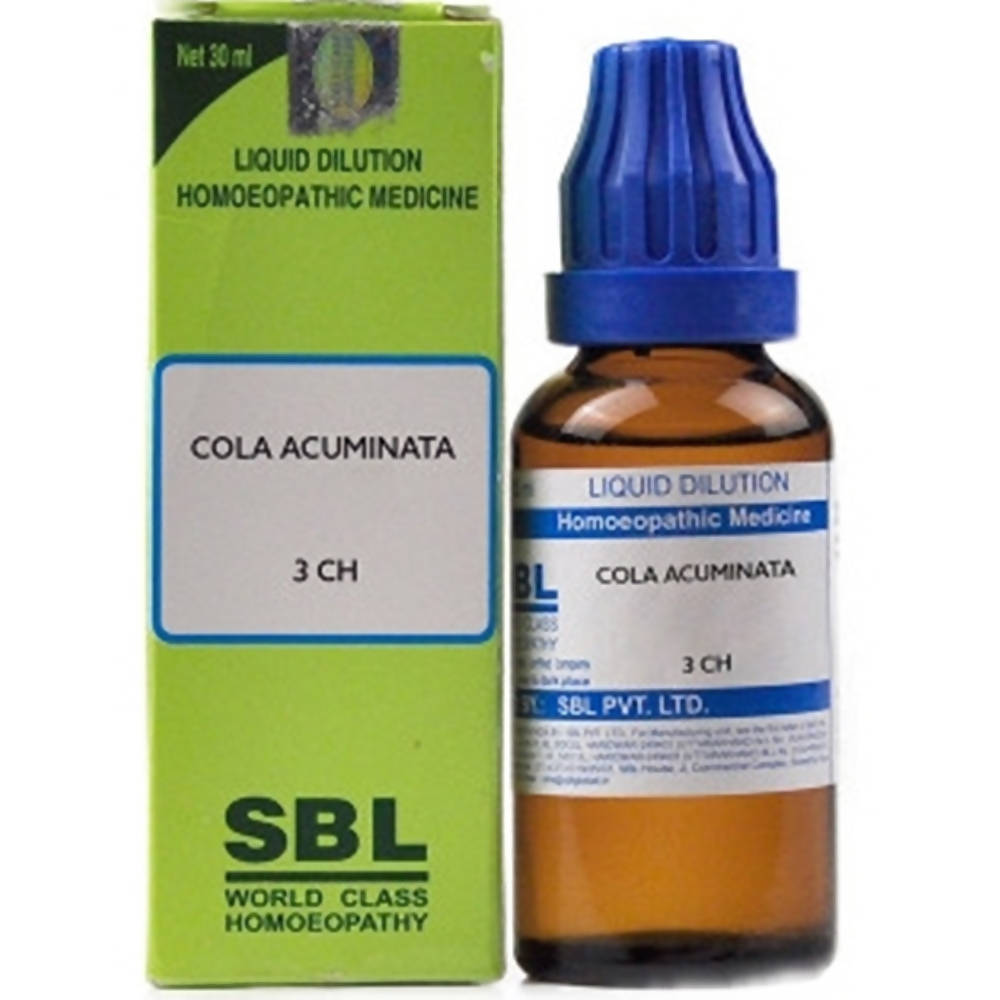 SBL Homeopathy Cola Acuminata Dilution 3 CH