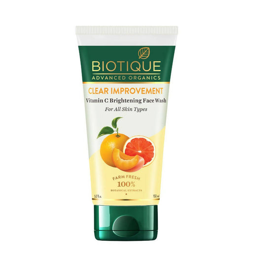 Biotique Advanced Organics Clear Improvement Vitamin C Brightening Face Wash TrueCureN