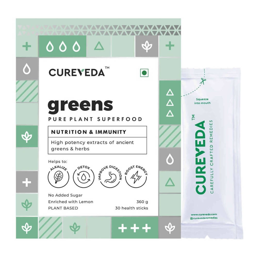 Cureveda Greens Pure Plant Superfood 