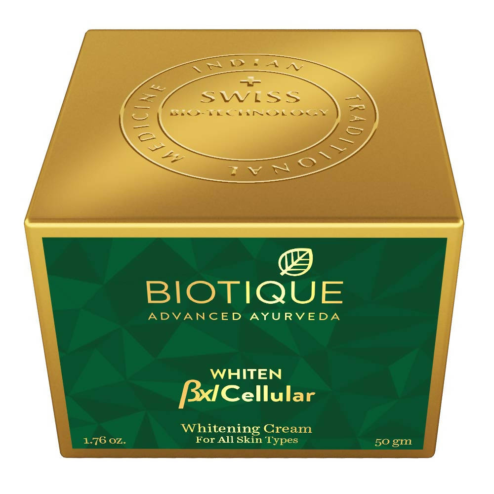 Biotique Advanced Ayurveda Bxl Cellular Whitening Cream For All Skin Types