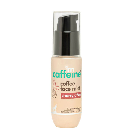 mCaffeine Cherry Affair Hydrating Coffee Face Mist TrueCure