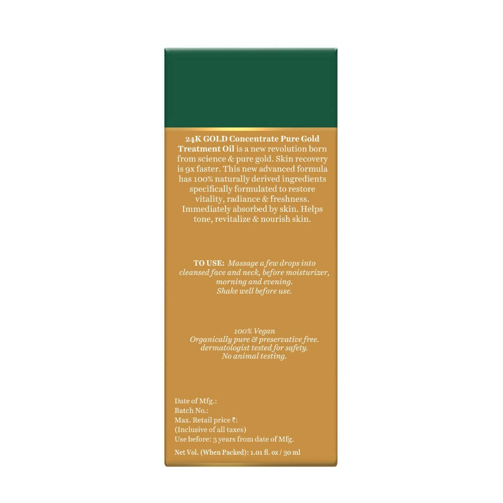 Biotique Advanced Organics 24K Gold Concentrate Pure Gold Treatment Oil