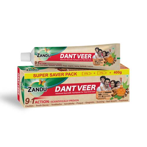 Zandu Dant Veer Toothpaste TrueCure