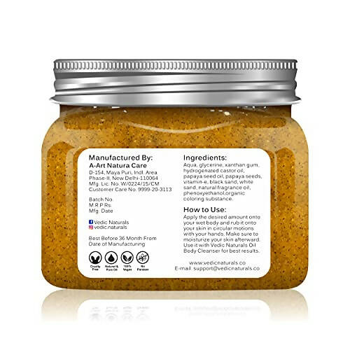 Vedic Naturals Papaya Body Scrub