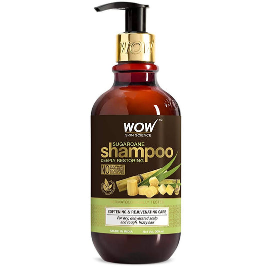 Wow Skin Science Sugarcane Shampoo TrueCure