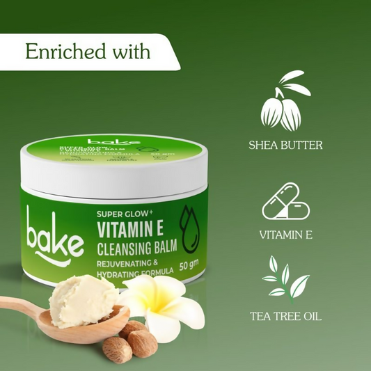 Bake Super Glow+ Vitamin E Cleansing Balm