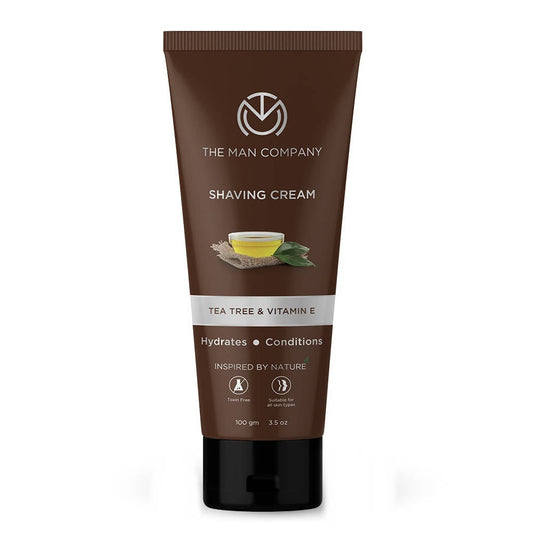 The Man Company Shaving Cream Tea Tree & Vitamin E TrueCure