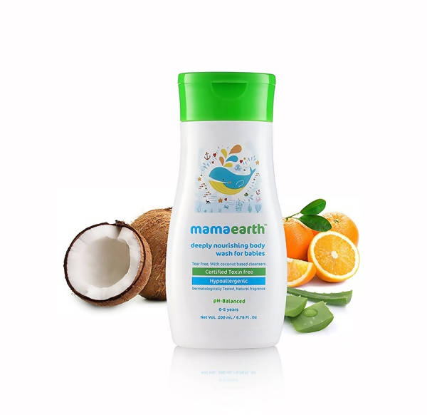 Mamaearth Daily Moisturizing Lotion & Mamaearth Deeply Nourishing Baby Wash For Babies