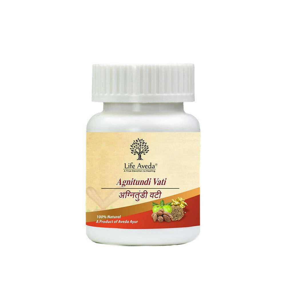 Life Aveda Agnitundi Vati Tablets 