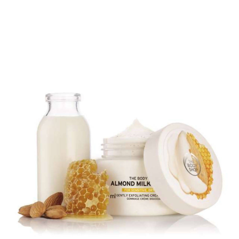 The Body Shop Almond Milk & Honey Gently Exfoliating Cream Scrub