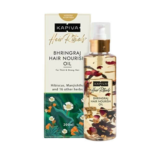 Kapiva Ayurveda Hair Rituals Bhringraj Hair Nourish Oil  buy in 