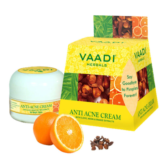 Vaadi Herbals Anti Acne Cream (Clove and Neem Extract) TrueCure