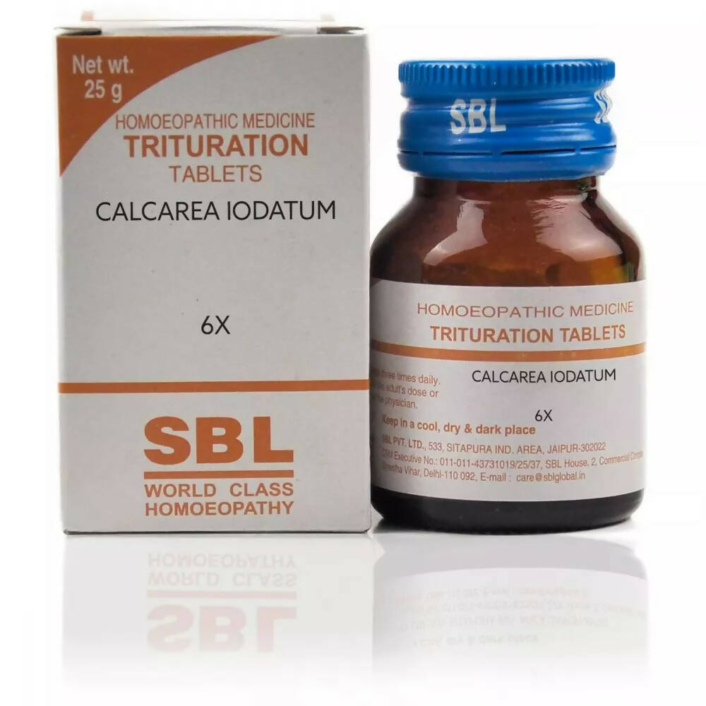 SBL Homeopathy Calcarea Iodatum Trituration Tablets TrueCure