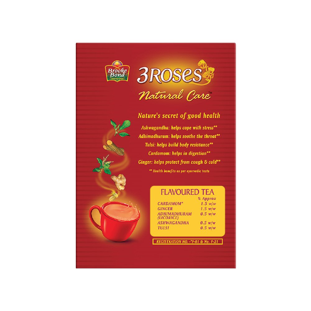 Brooke Bond 3 Roses Natural Care