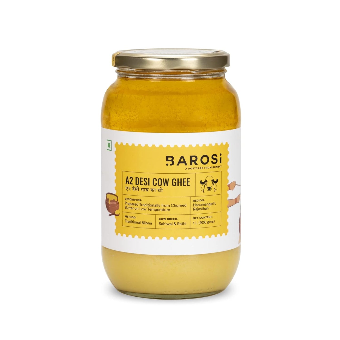 Barosi A2 Desi Cow Ghee, Australia, Canada 