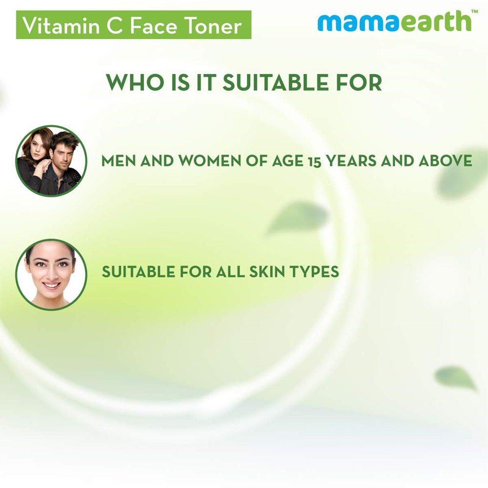 Mamaearth Vitamin C Face Toner And Face Wash