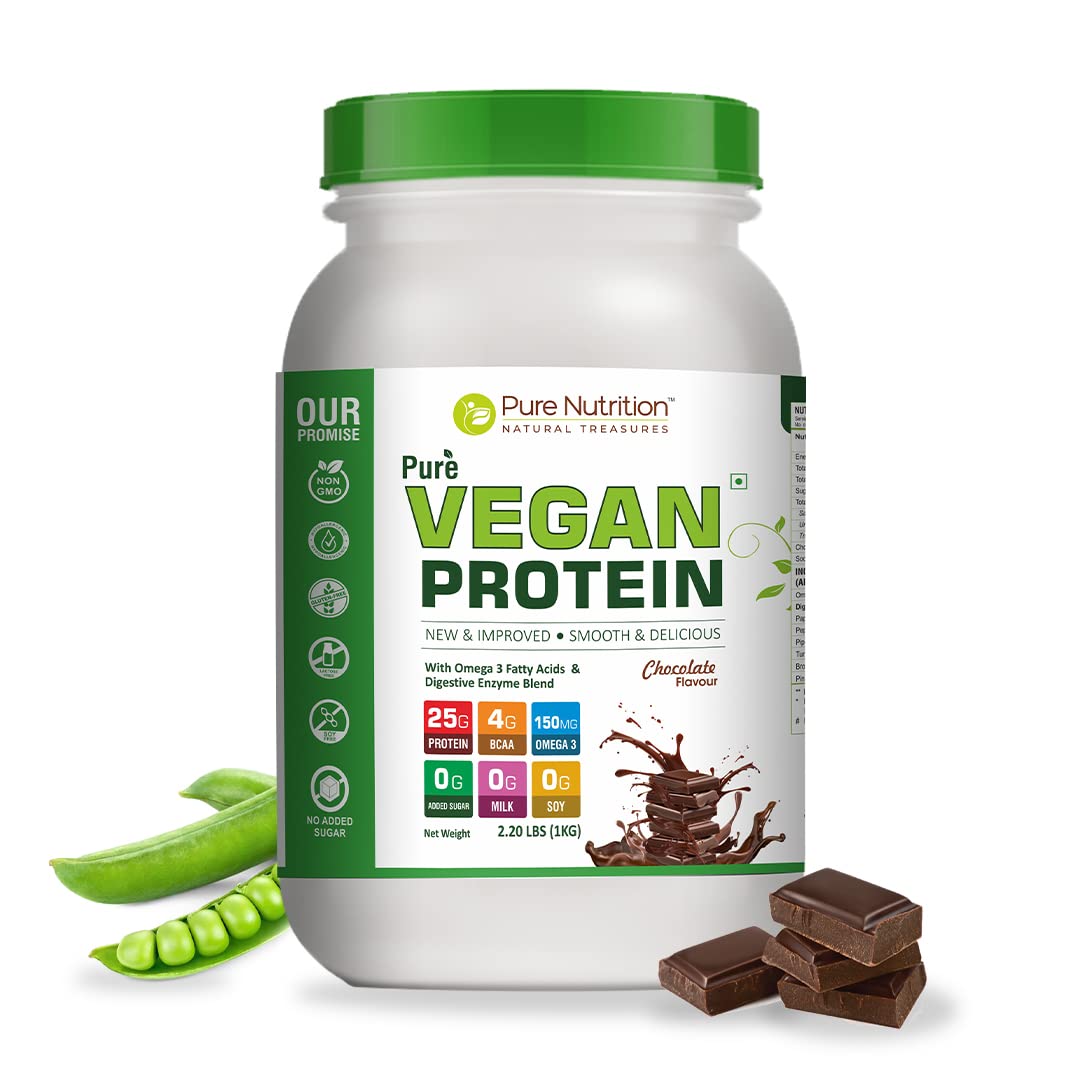 Pure Nutrition Pure Vegan Protein Powder TrueCure