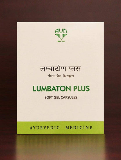 Avn Ayurveda Lumbaton Plus Soft Gel Capsules