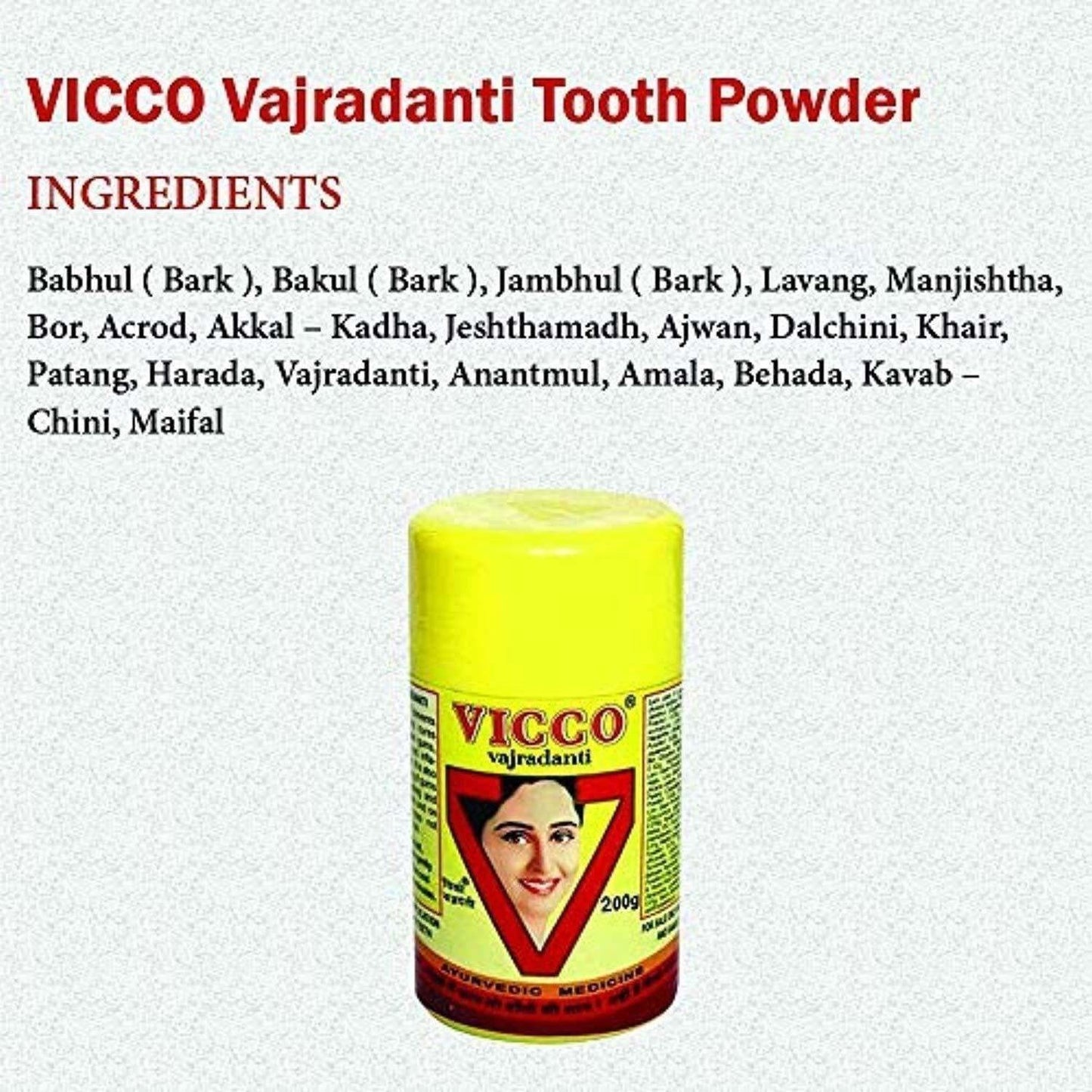 Vicco Vajradanti Tooth Powder